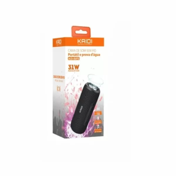 Caixa de SOM Bluetooth Kaidi Kd-829