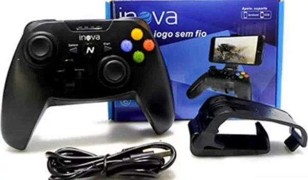 Controle Joystick PC Bluetooth Inova Con-142B