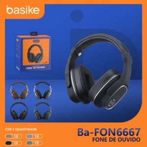 Fone de Ouvido Basike Bluetooth Fon-6667