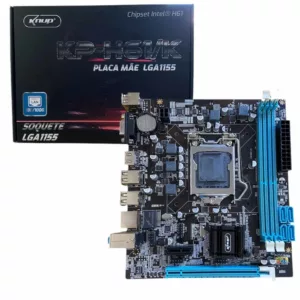 Placa MÃE Intel H61 Lga1155 Ddr3 Knup-h61