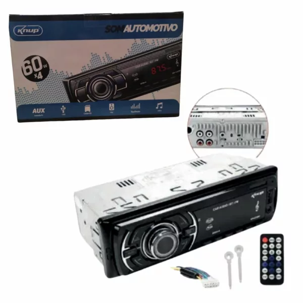 SOM Automotivo Bluetooth Knup Kp-c22bh