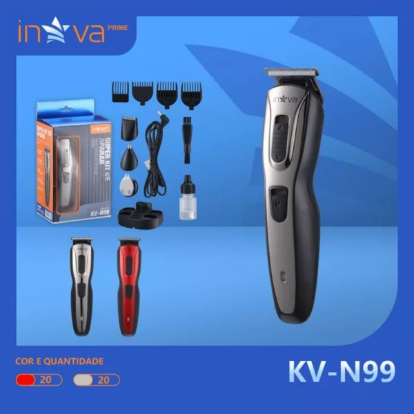 Super KIT Maquina de Aparar Inova Kv-n99